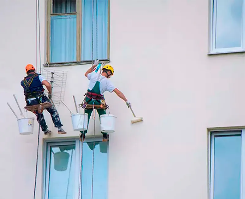 pintado de edificios